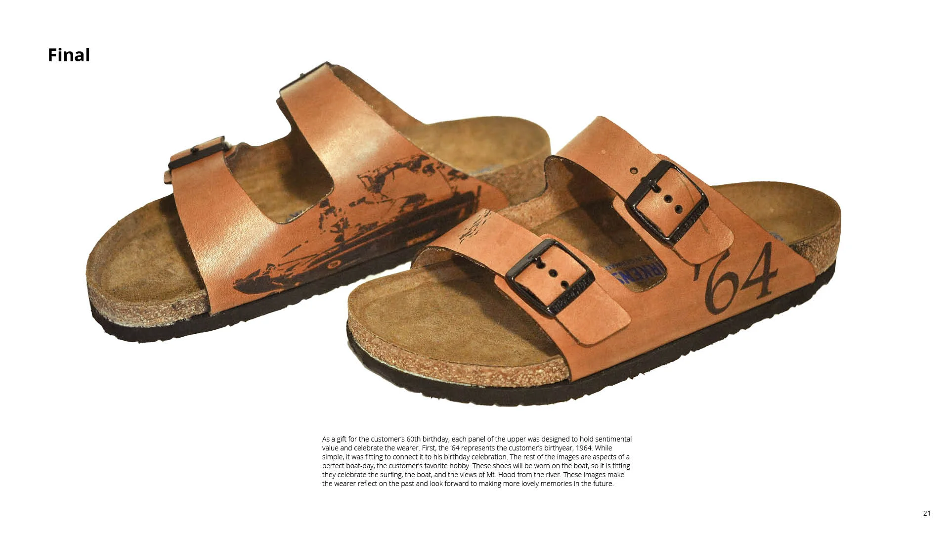 Celebrating 60 project slide 4